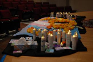 RCSGD Vigil for Trans Day of Remembrance Mourns Deaths From Transphobic Violence