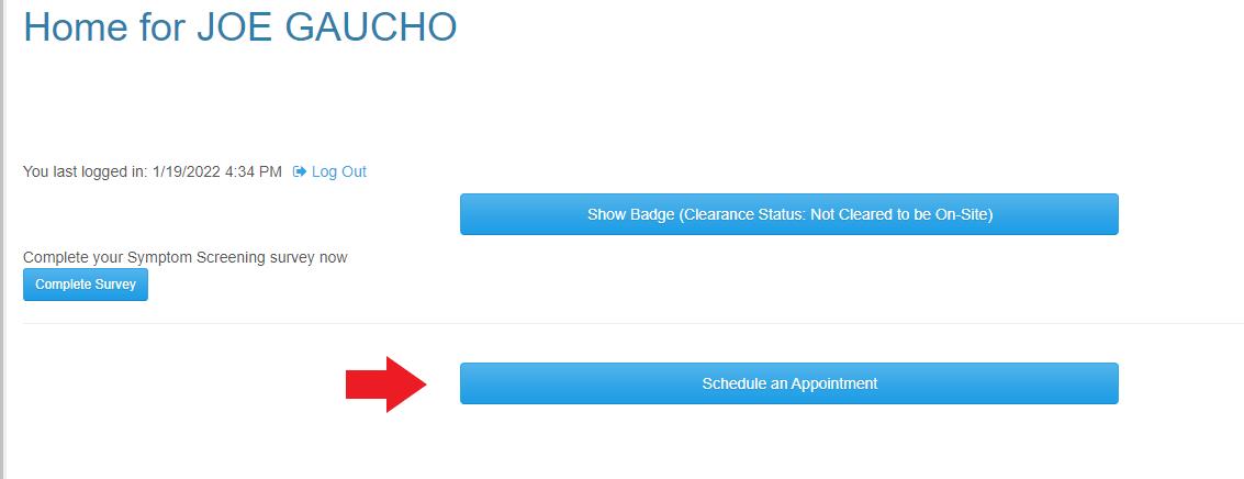 SHS Button - Home for joe gaucho