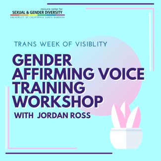 Gender Affirming Voice Training Workshop