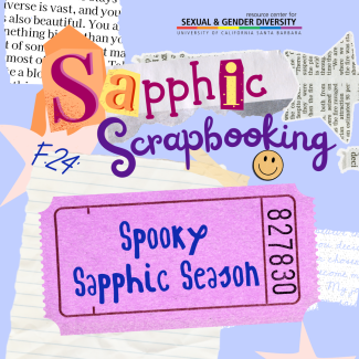 Sapphic Scrapbooking - Spooky Sapphic Season